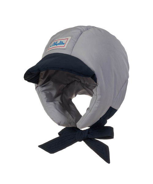 Panda Padding Balaclava (Navy & Gray)