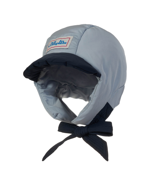 Panda Padding Balaclava (Navy & Sky Blue)