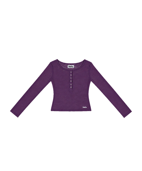 Hailey Long Sleeve / Grape