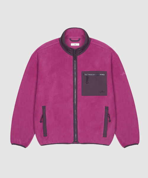 A Fleece Jacket (Magenta)