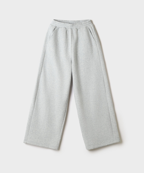 2-WAY Double-Sided Brushed Wide Sweat Pants_SPMTG4TG03