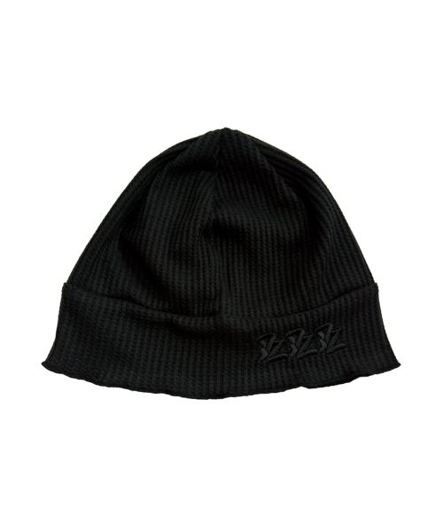 Waffle Logo Beanie Black/Black [TRACK 005]