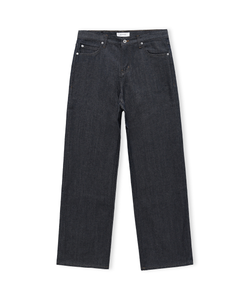 W Low Rise Wide Denim, Indigo