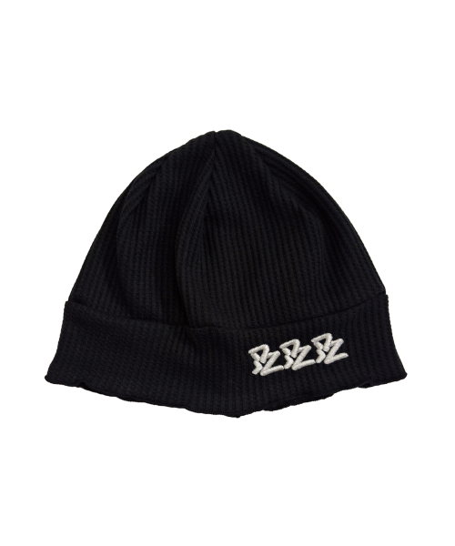 Waffle Logo Beanie Black/White[TRACK 005]