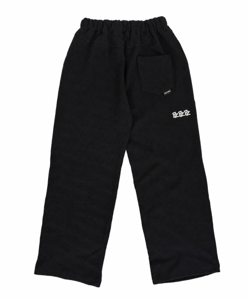 Waffle Climbing Training Pants Black [TRACK 004]