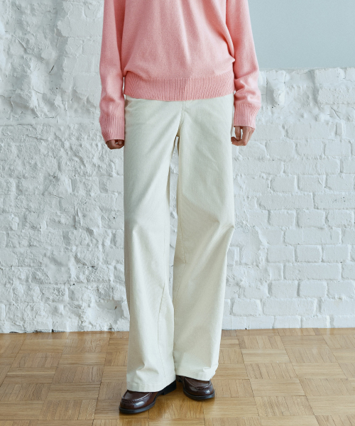 Corduroy Semi-Wide Pants J1PT720A
