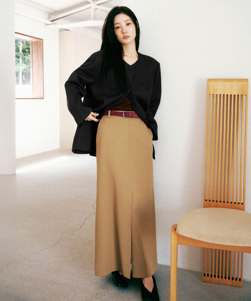 Slit Maxi Skirts NEW6AS817