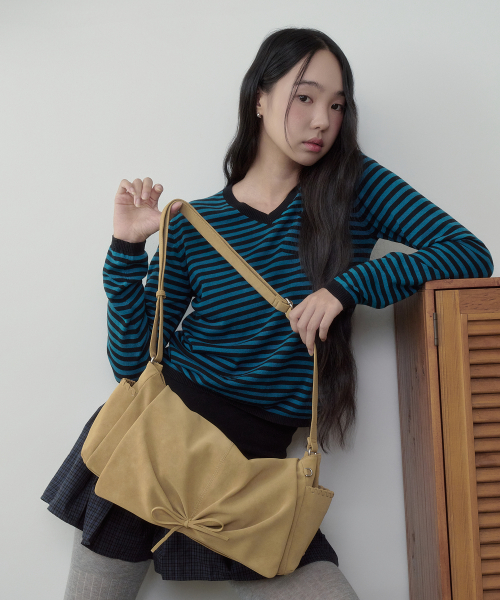 HUGG Suede Shoulder Bags_35061SH(2color)