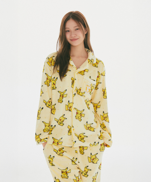 POKEMON Sleep Pajamas (Yellow)_SPPPG4VU10