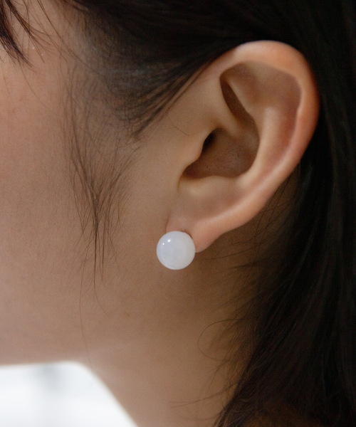 agate gemstone earring