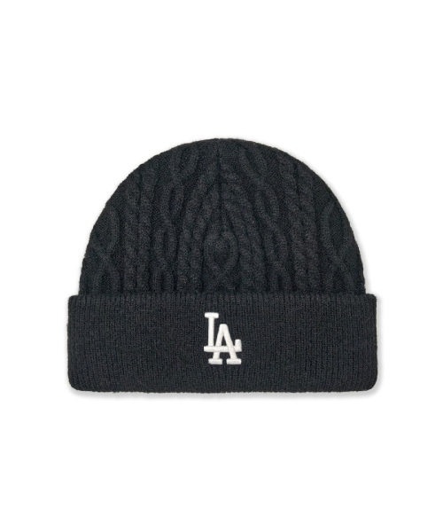 Wool Blend Cable Knit Beanie