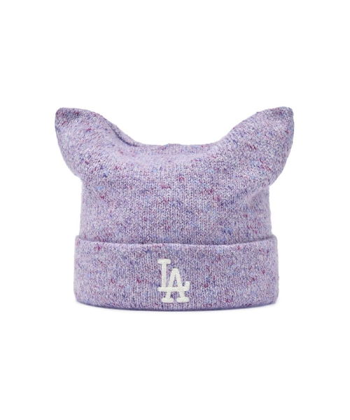 Loose Fit Melange Meowing Beanie