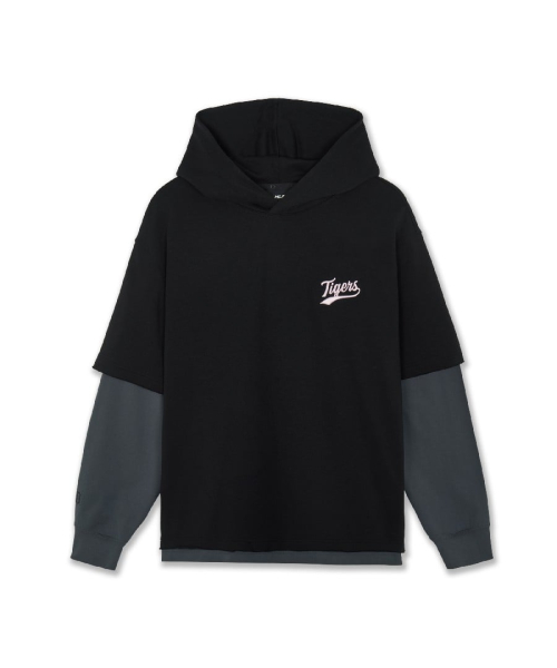 Basic Street Layered Hoodie