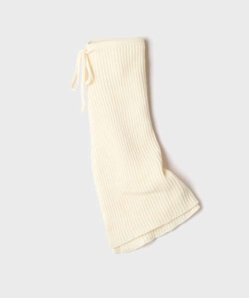 Ribbed Knit Slit Leg Warmers_SPAYG4TA01