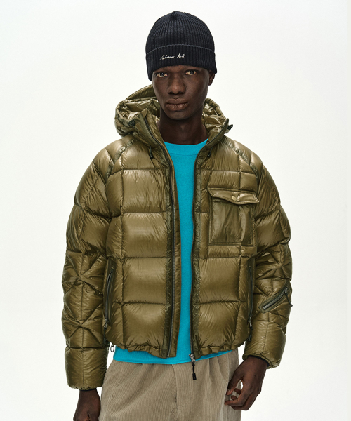 UNISEX TORINO LIGHTWEIGHT DOWN JACKET (OLIVE)