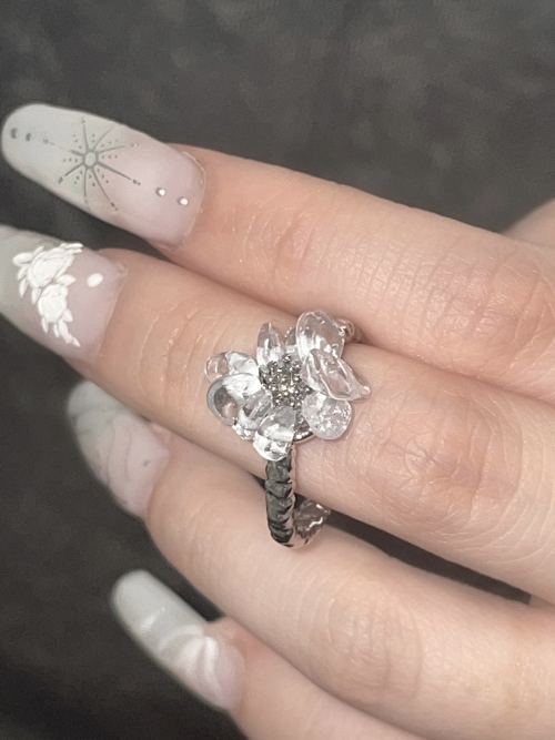 Crystal Bloom Ring