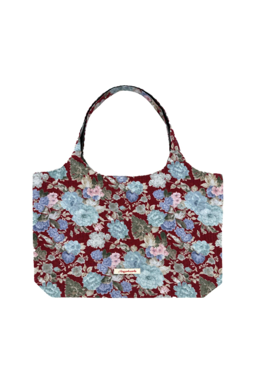 Two-Way Flower Reversible Shoulder Bag_Red