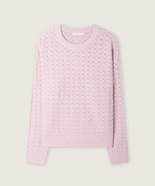 Diamond Knit Pullover RMKAG4TRT1