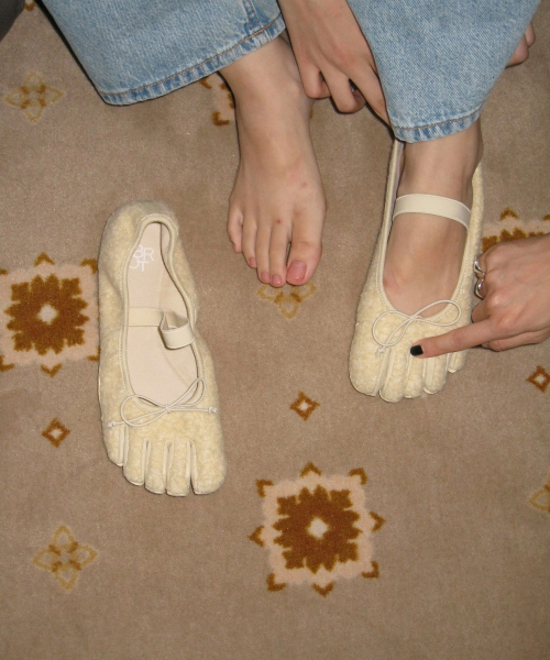 Teddy Tabi Flat