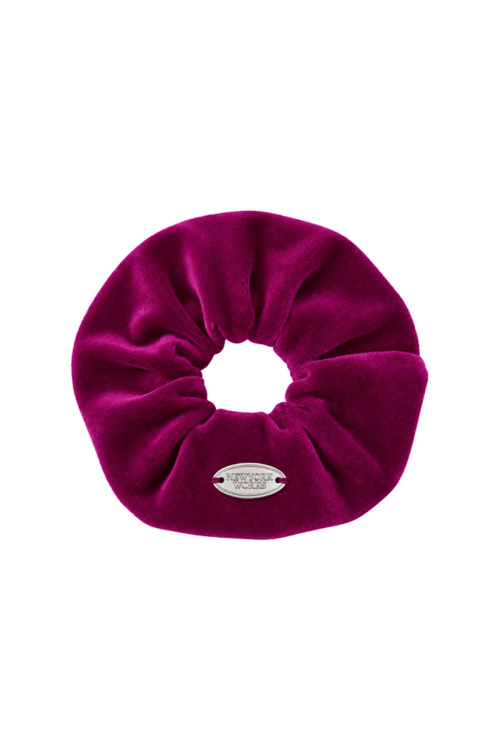 Velvet Touch Big Scrunchie_Magenta