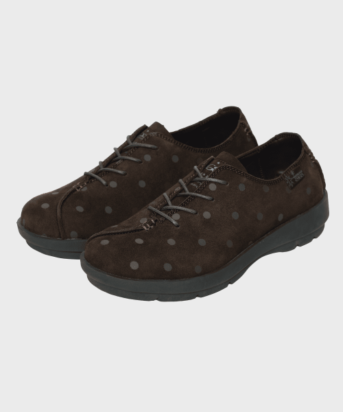 Core Sneakers - Mocha Brown dot