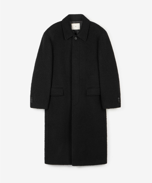 Oversized Alpaca Mac Coat (Black) TNCO6F101BK