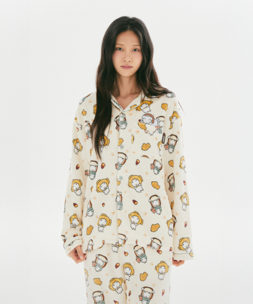 GANADI Sleep Pajamas (Ivory)_SPPPG4VU07