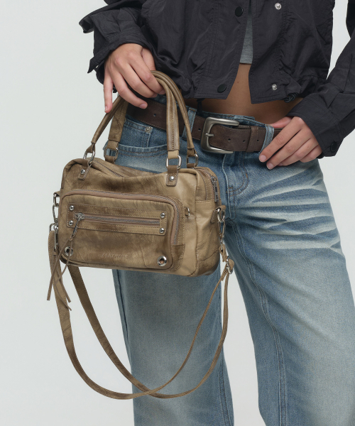 미니 브레드백_더스티 브라운 Mini Bread Bag_Dusty Brown