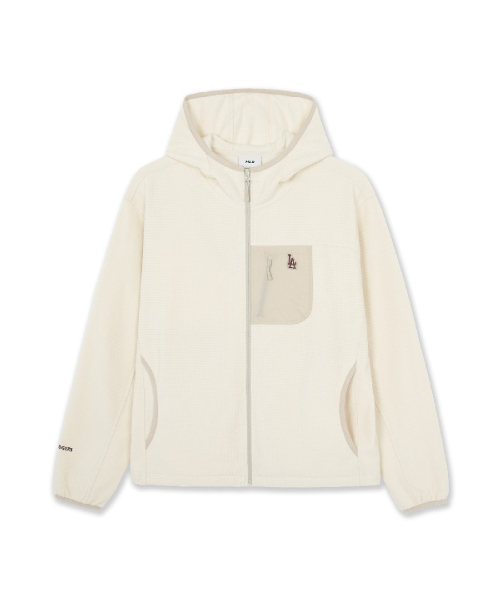 Light Fleece Hood Zip-Up