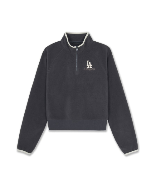 WomenS Basic Sportive Fleece Half Zip Sweatshirts