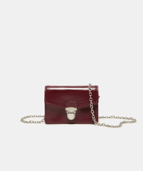 Noir Chain Card Wallet_RCWGX26643RED