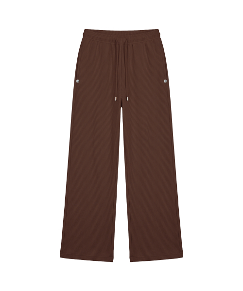 엠블럼 글리터 로우라이즈 이지 팬츠_브라운 Emblem Glitter Ezzy Pants_Broen