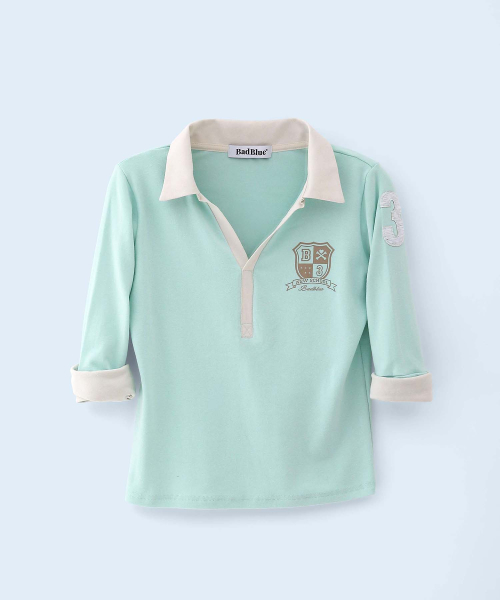 New School Merch Mid-sleeve Jade