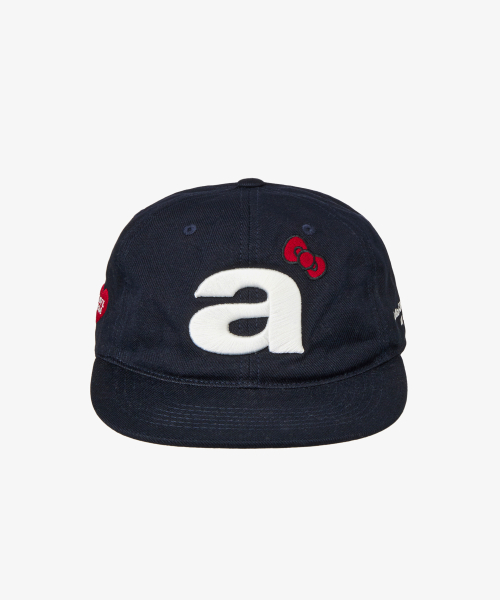 HELLO KITTY ON MY WAY TO DANIEL STAR CAP [NAVY]