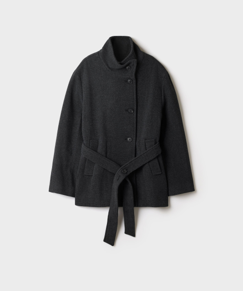Wool Blend High-Neck Midi Coat_SPJWG4VW06