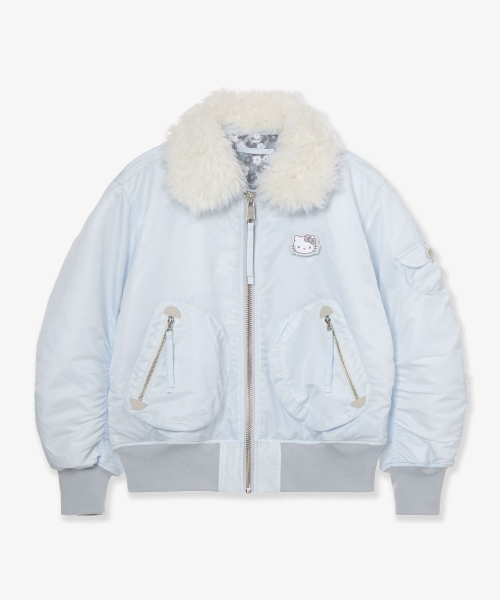 HELLO KITTY BOMBER JACKET [ICE]