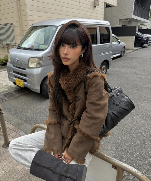 TOGGLE REVERSIBLE MUSTANG (BROWN)
