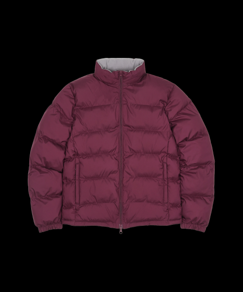 038 BASIC PUFFER JACKET WINE