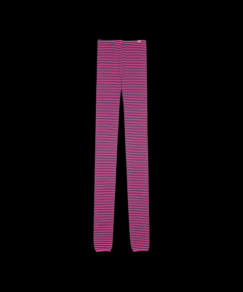 038 STRIPE LEGGINGS PINK