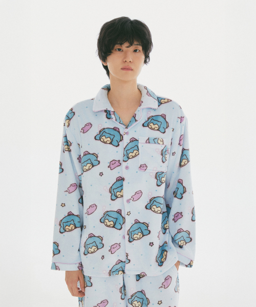 POKEMON Even If Clumsy, Transform Ditto Sleep Pajamas (Mint)_SPPPG4TU04