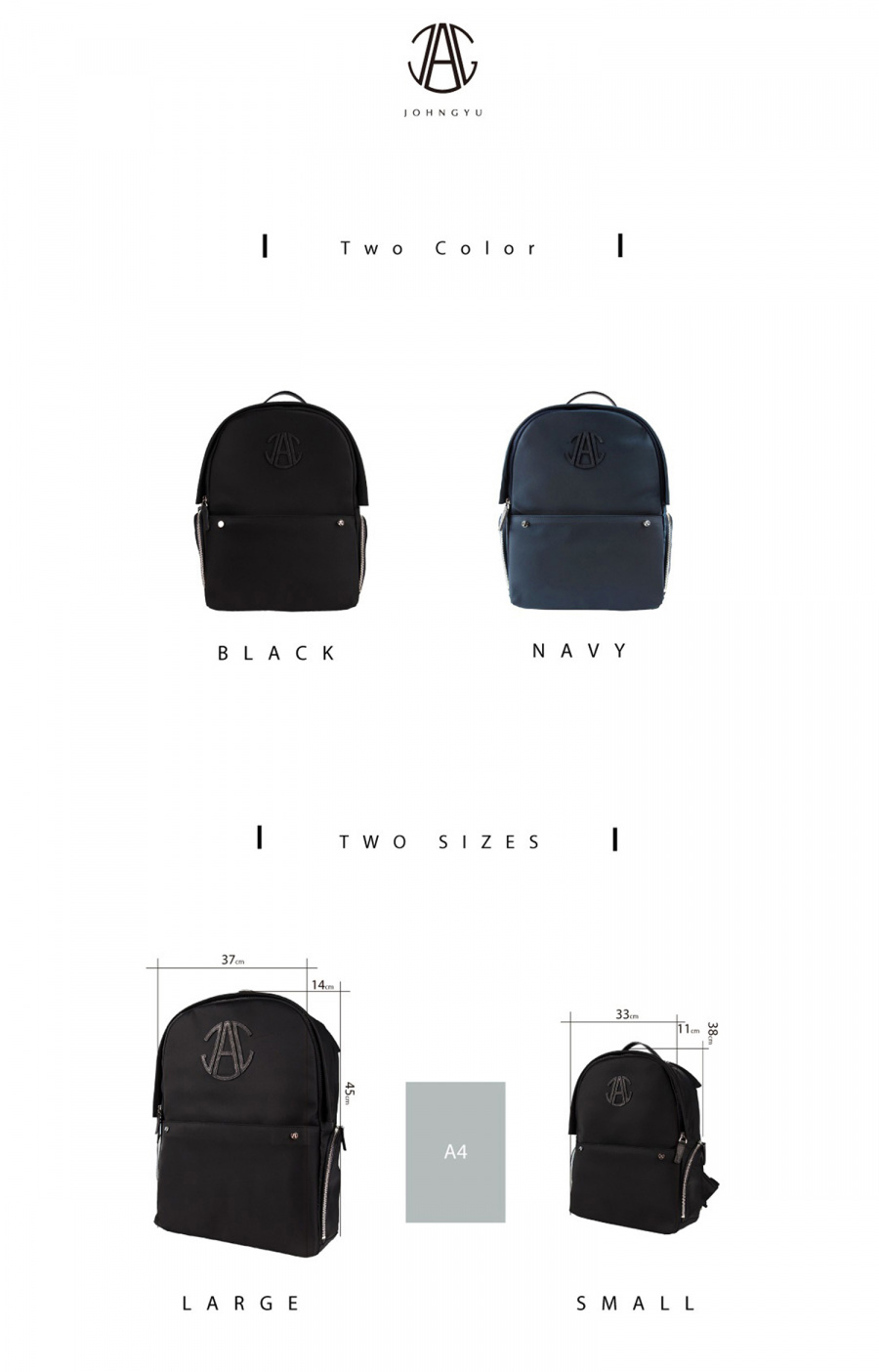 존규(JOHNGYU) 케이백 캐주얼 스몰