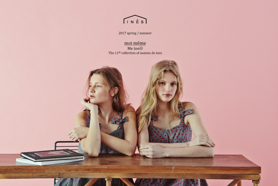 이네스(INES) GLITTER RIBBON CALF SLIPPERS