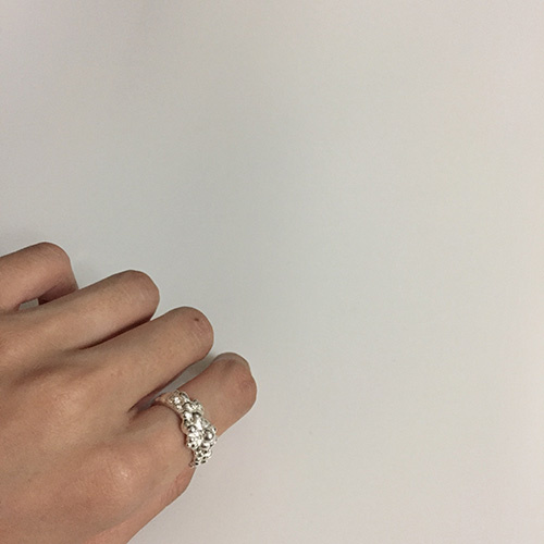 베이크드 알래스카(BAKED ALASKA) SMALL BUBBLE FOAM RING - 78,000원 | 무신사 스토어