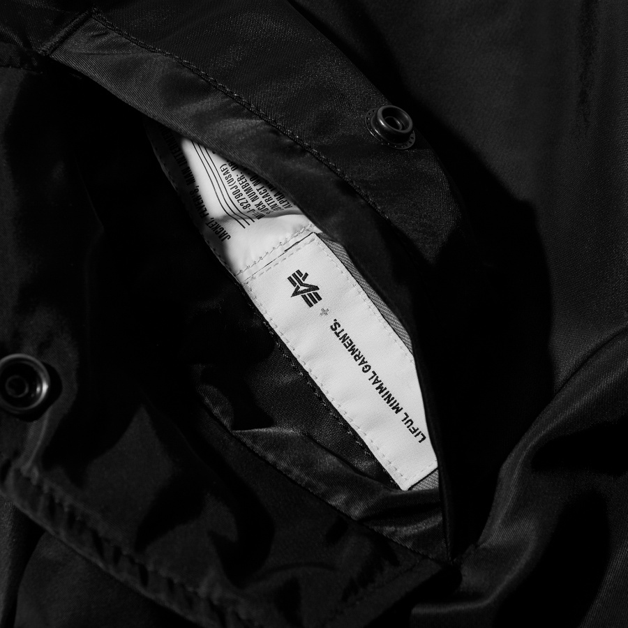 라이풀(LIFUL) ALPHA X LIFUL MA-1 PARKA black