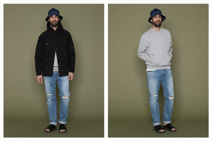 유니폼브릿지(UNIFORM BRIDGE) 18ss destroyed selvedge denim pants light indigo - 51,000원 | 무신사 스토어