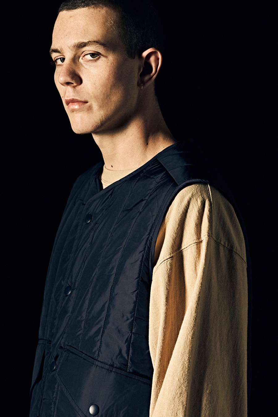 에스피오나지(ESPIONAGE) Ben Quilting Vest