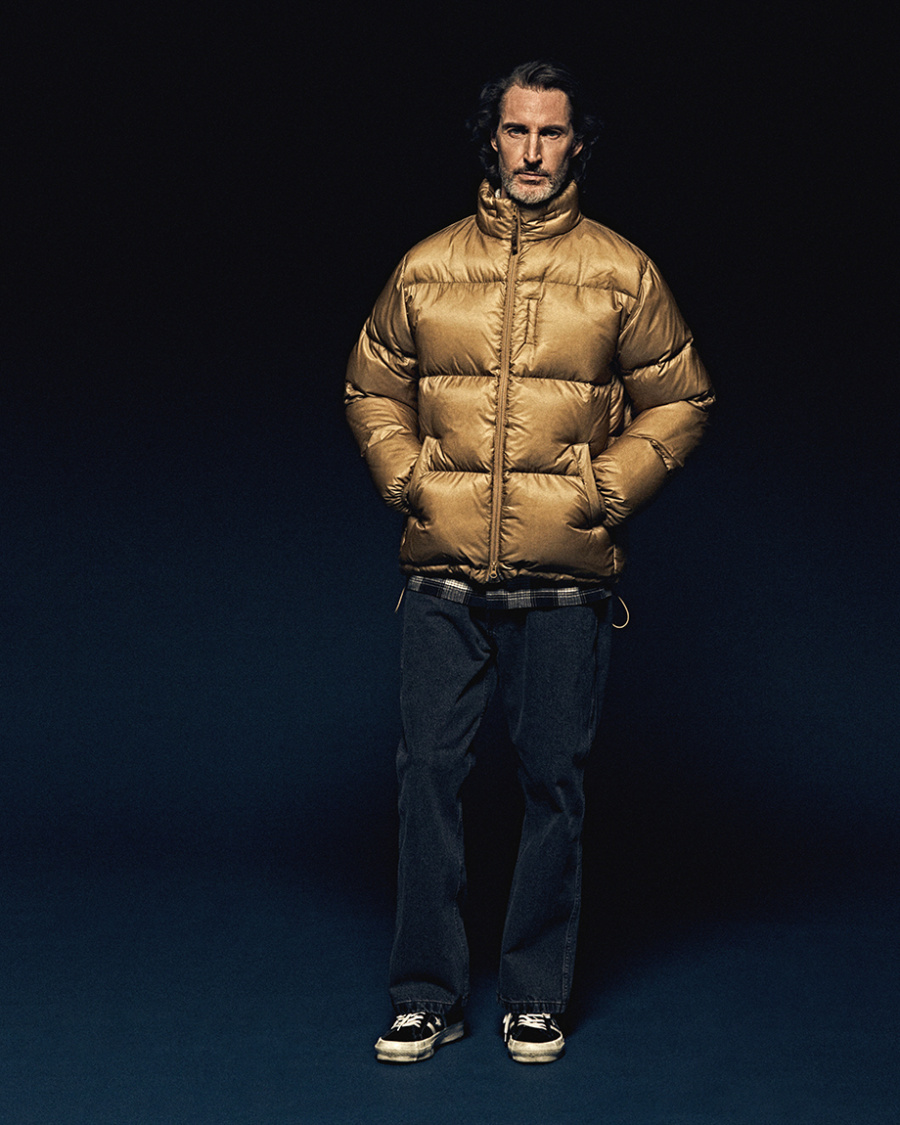 에스피오나지(ESPIONAGE) Elbert Puffer Down Jacket Tan Beige