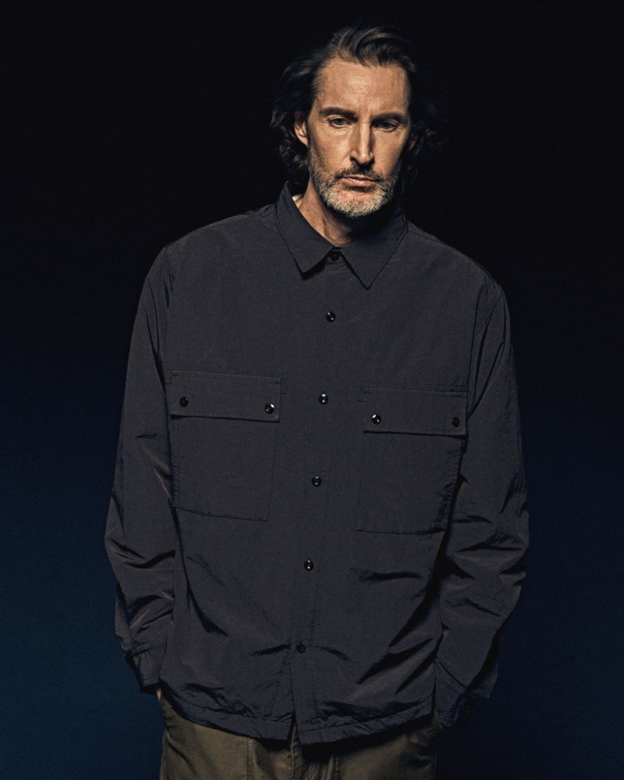 에스피오나지(ESPIONAGE) Belon 107 Padded Shirts Jacket Charcoal