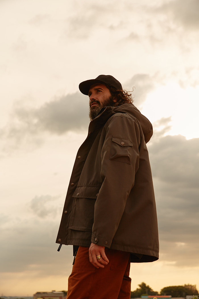 유니폼브릿지(UNIFORM BRIDGE) 18fw mountain parka g orange