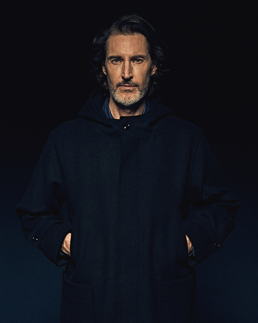 에스피오나지(ESPIONAGE) Dover Fisherman Coat Black